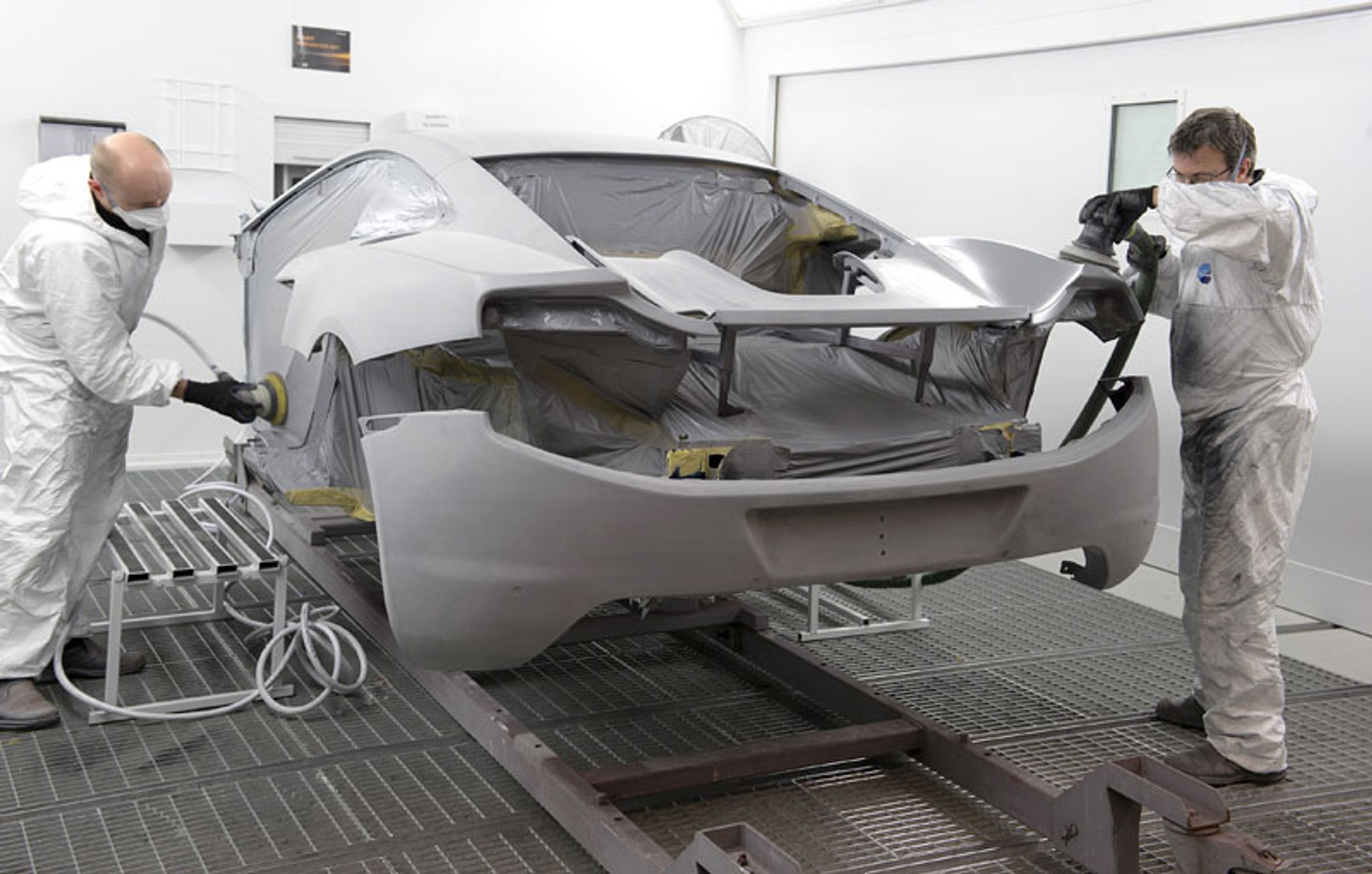 Tak powstawał pierwszy McLaren MP4-12C