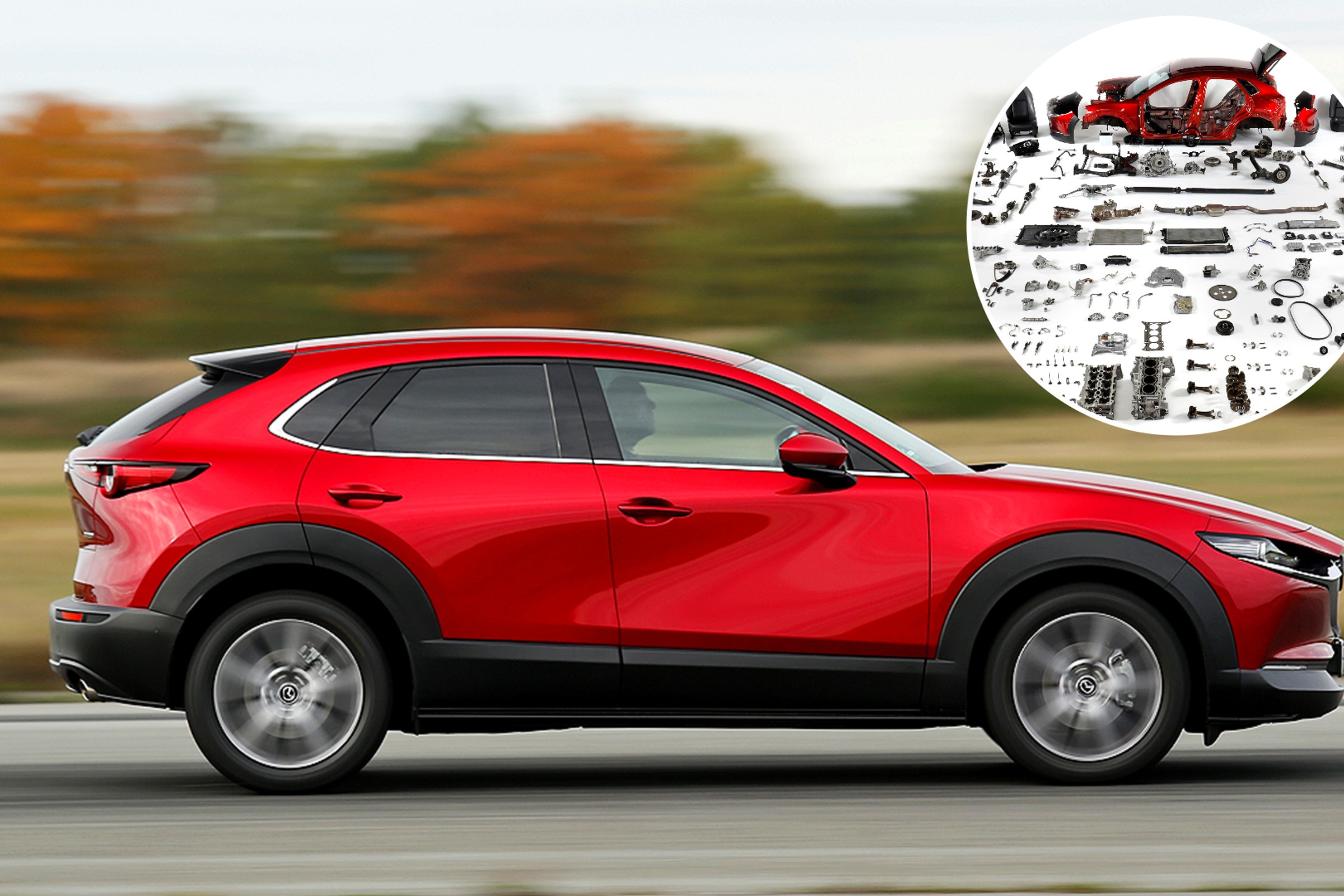 Przejechaliśmy 100 tys. km Mazdą CX-30 i rozkręciliśmy ją na części pierwsze? Co z rdzą?