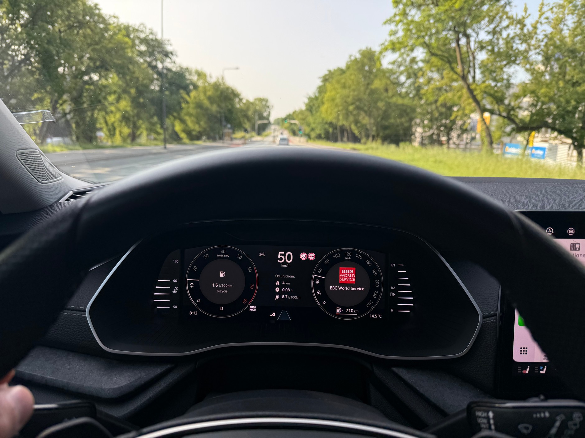 Skoda Octawia 1.5 TSI mHEV – zużycie paliwa na krotkim odcinku