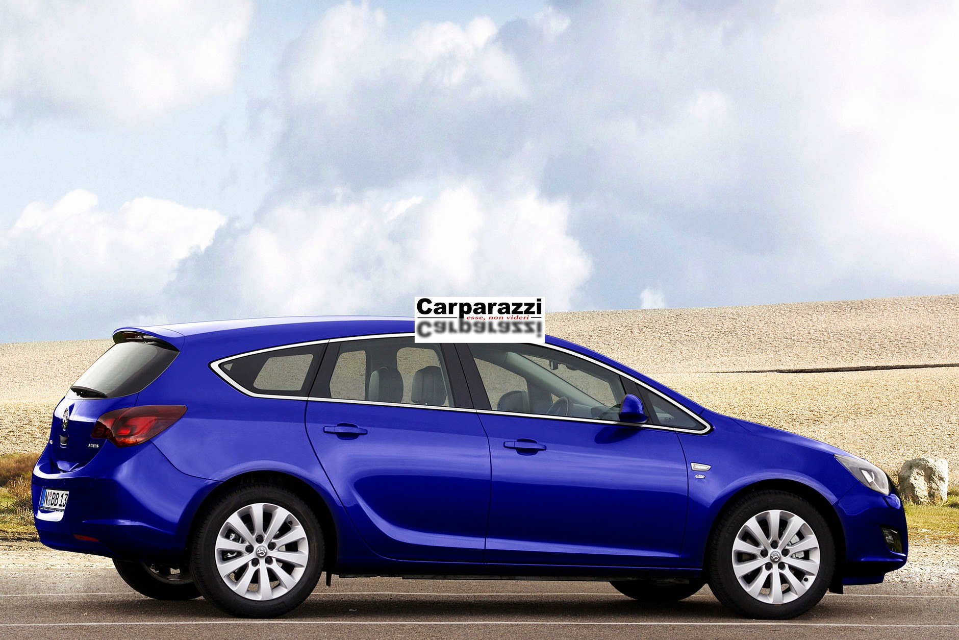 Zdjęcia szpiegowskie: Opel Astra Sports Tourer już w Paryżu