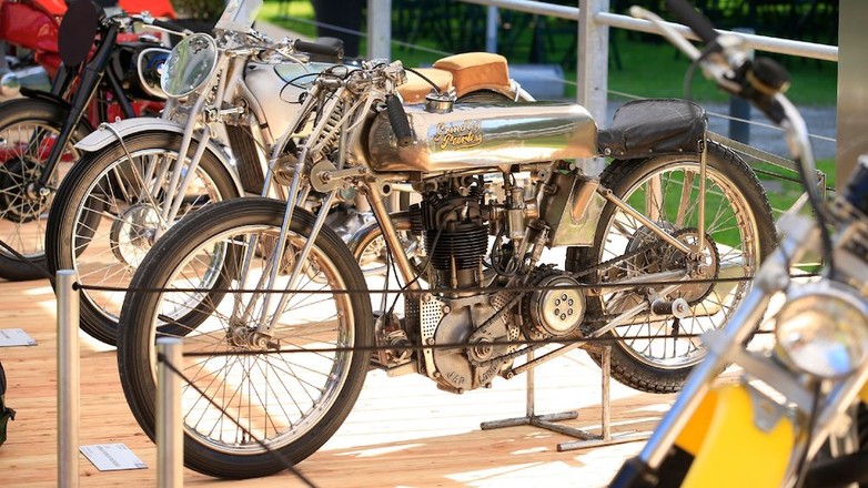 Motocykl Grindlay-Peerless 100 - zwycięzca Concorso d’Eleganza Villa d’Este 2016