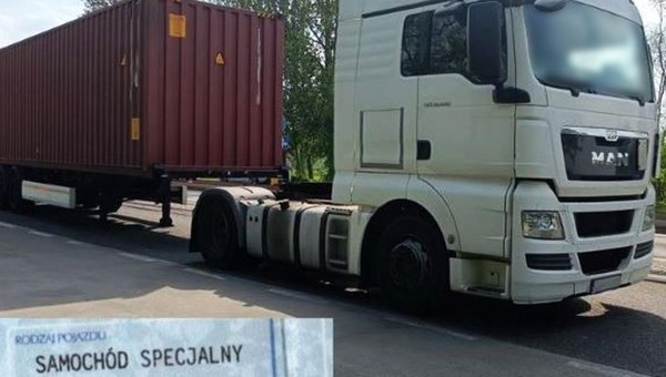 ITD skontrolowała mobilny "warsztat". Na papierze, bo to nie był pojazd specjalny