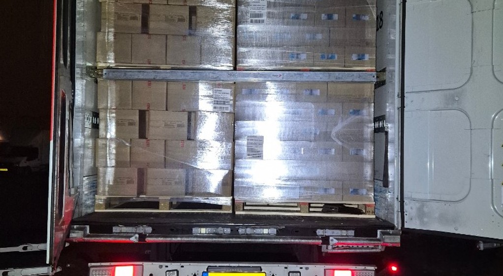 W skradzionej naczepie znajdował się towar o wartości ok. 500 tys. euro