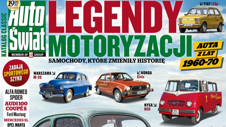 Auto Świat Katalog Legendy Motoryzacji. Samochody, które zmieniły historię