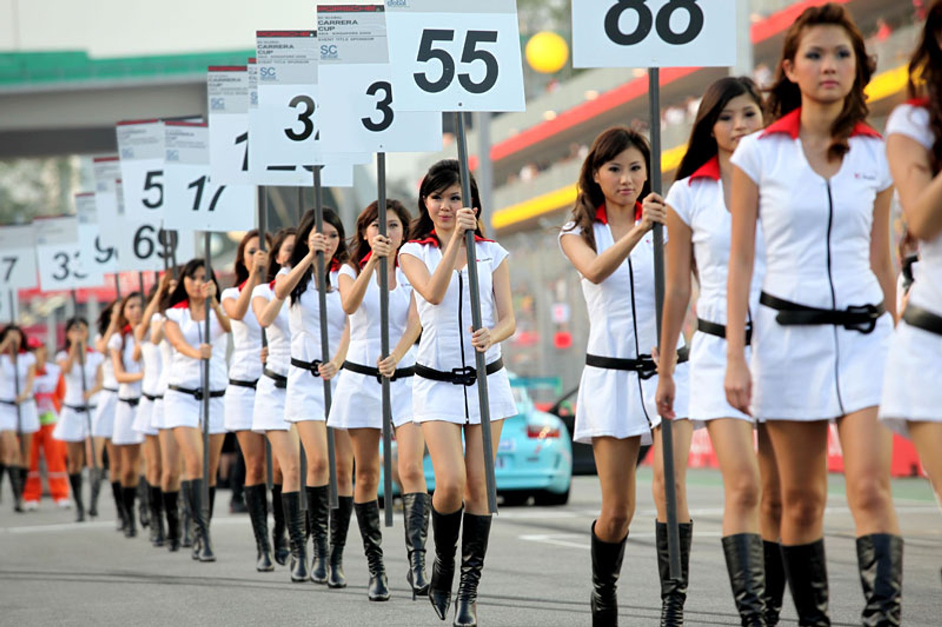 Grand Prix Singapuru 2009: sukces Hamiltona - fotogaleria Jiři Křenek