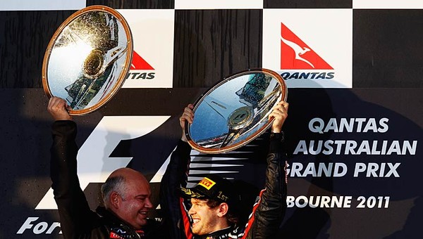 Grand Prix Australii 2011: Vettel znokautował rywali, Pietrow rewelacyjnie zastąpił Kubicę (relacja, wyniki)
