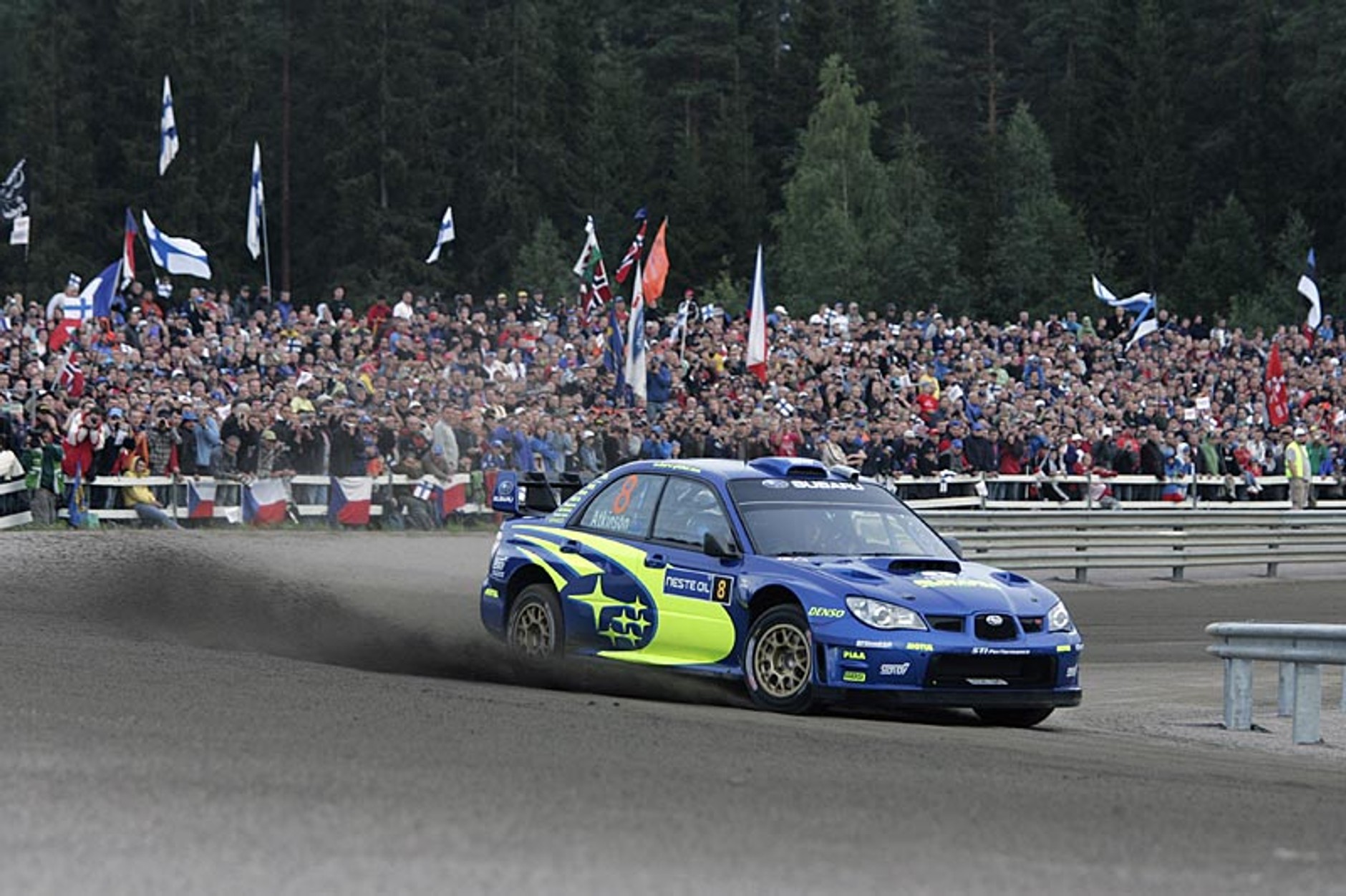 Rajd Finlandii 2007: fotogaleria z 1. etapu