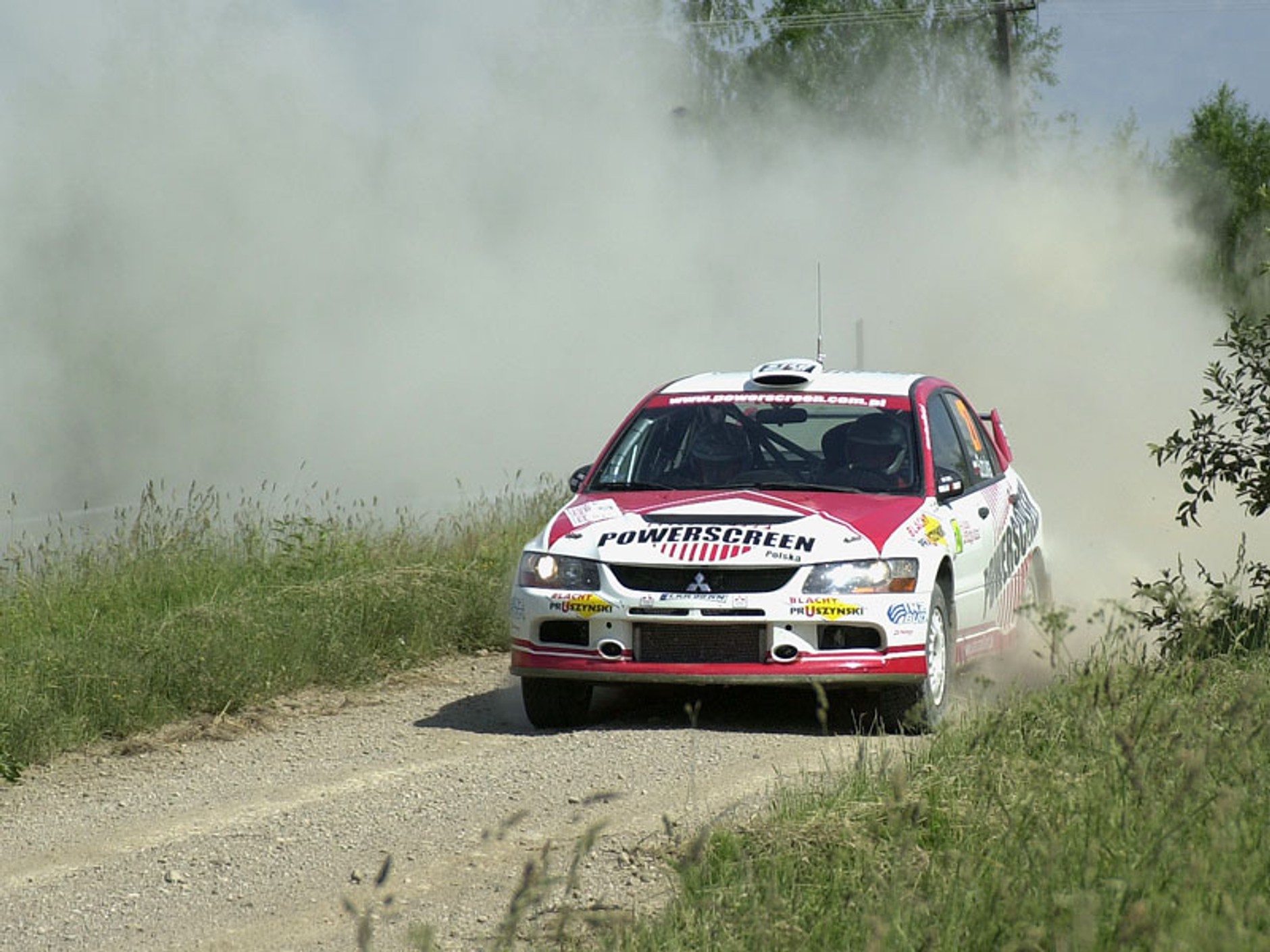 Rajd Polski 2007: wypadek Dudy, kurz i emocje (fotogaleria)