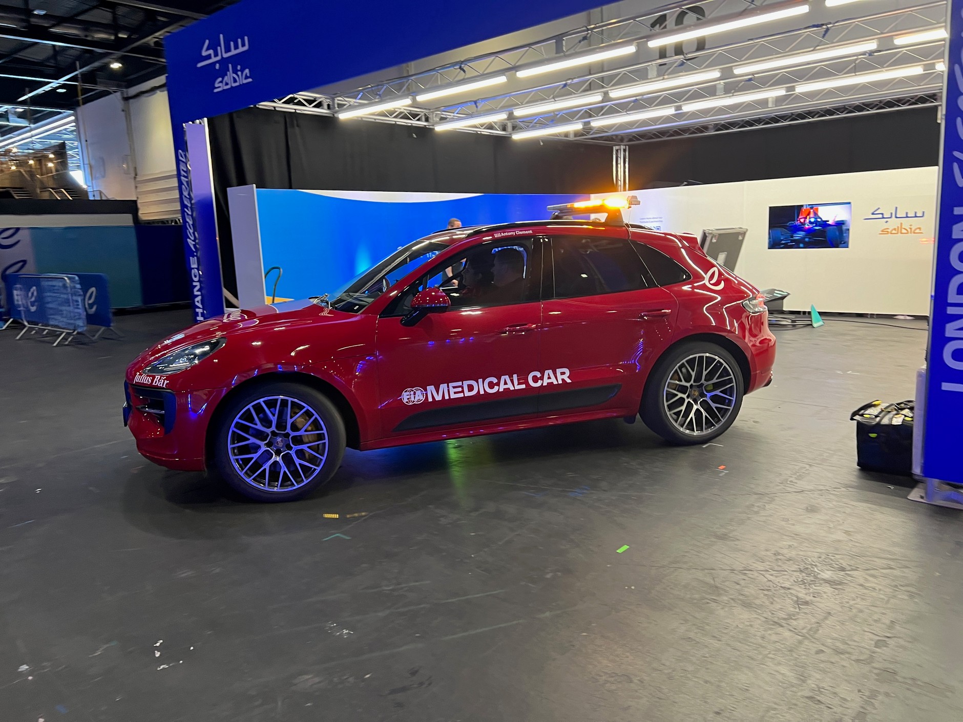 Wyścigi Formuły E na torze ExCel w Londynie