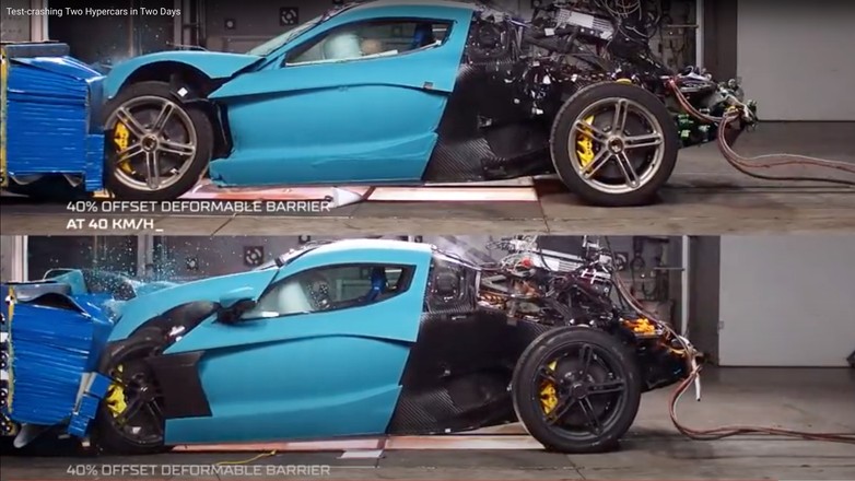 Rimac C_Two crash test