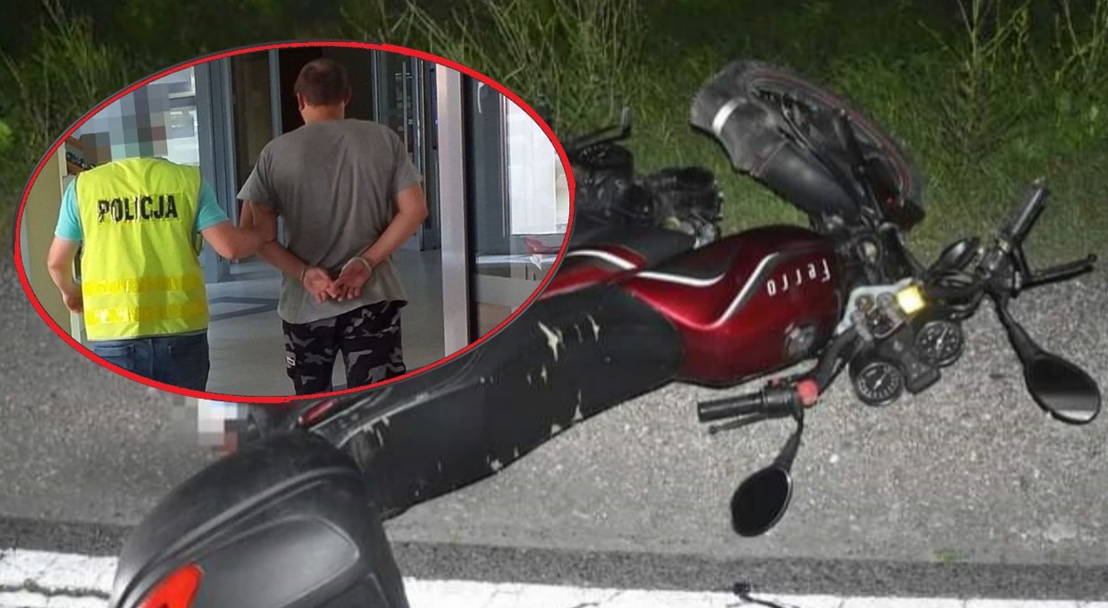 Kierowca ciężarówki śmiertelnie potrącił motorowerzystę, prowadząc transmisję na żywo. Trafił do aresztu