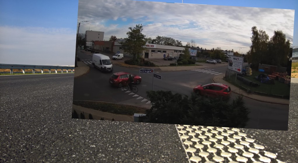 Nierozważny rowerzysta uniknął wypadku