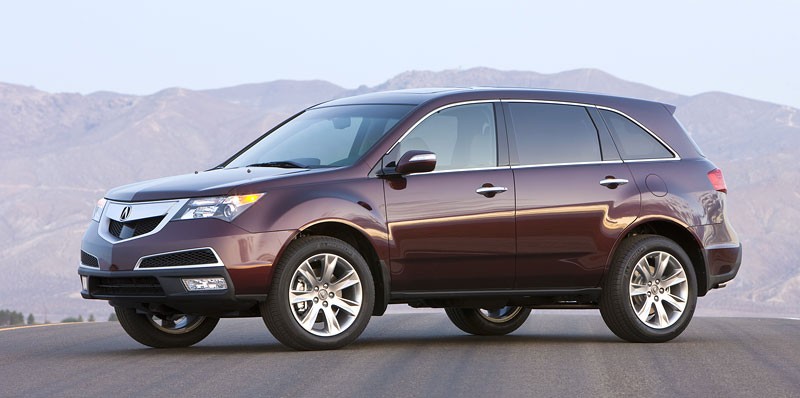 Acura MDX: facelifting siedmioosobowego modelu SUV na rok 2010