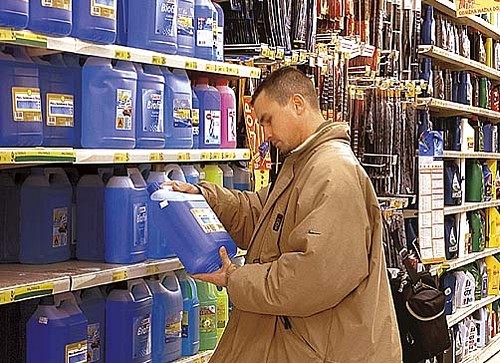 Płyn do spryskiwaczy - Który na zimę?