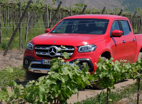 Mercedes klasy X - pracownik wyższego szczebla