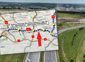 Nie pojedziesz gotową częścią obwodnicy Krakowa, bo... GDDKiA i Kraków tego nie chcą