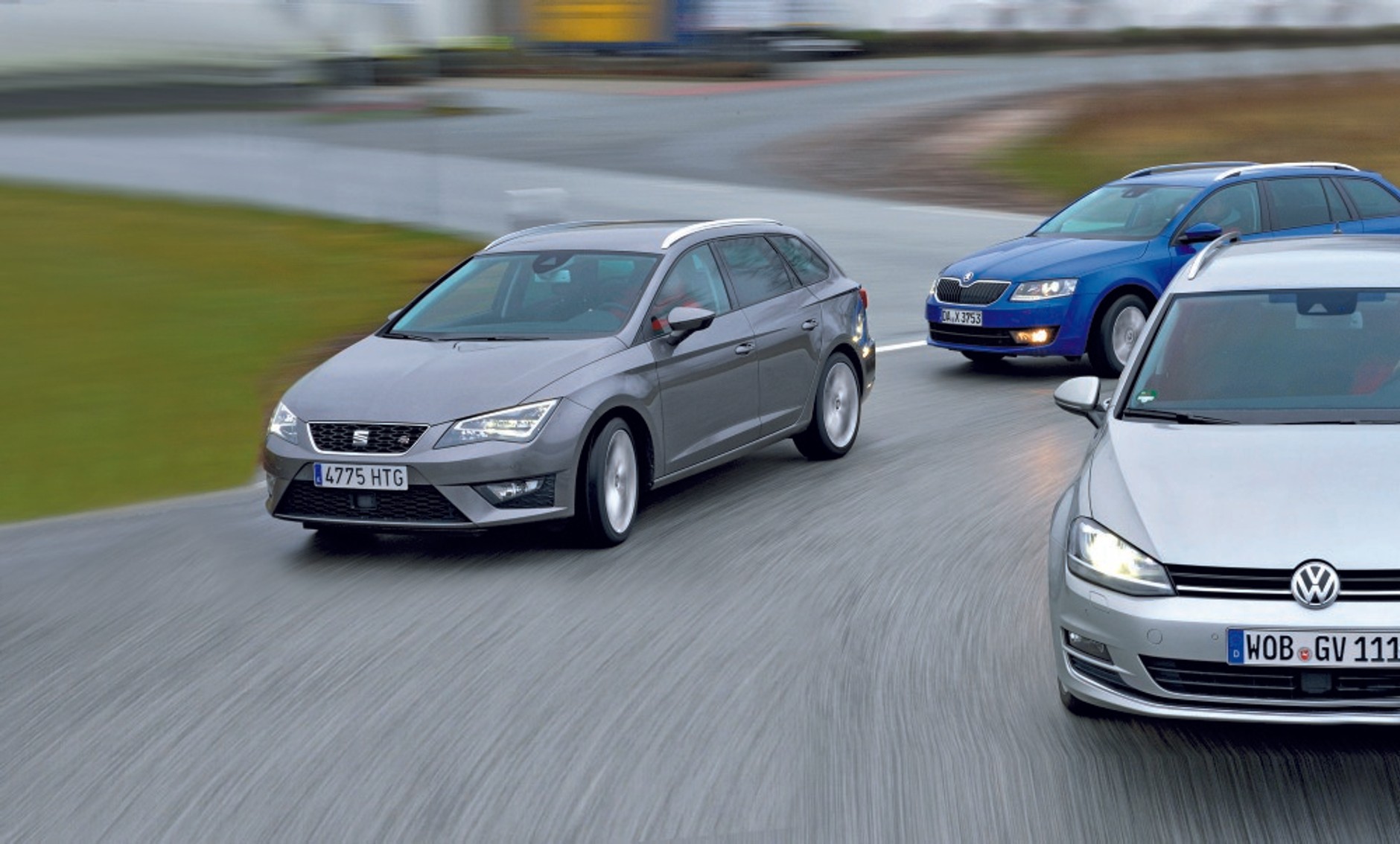 Seat Leon ST, Skoda Octavia Combi, Volkswagen Golf Variant