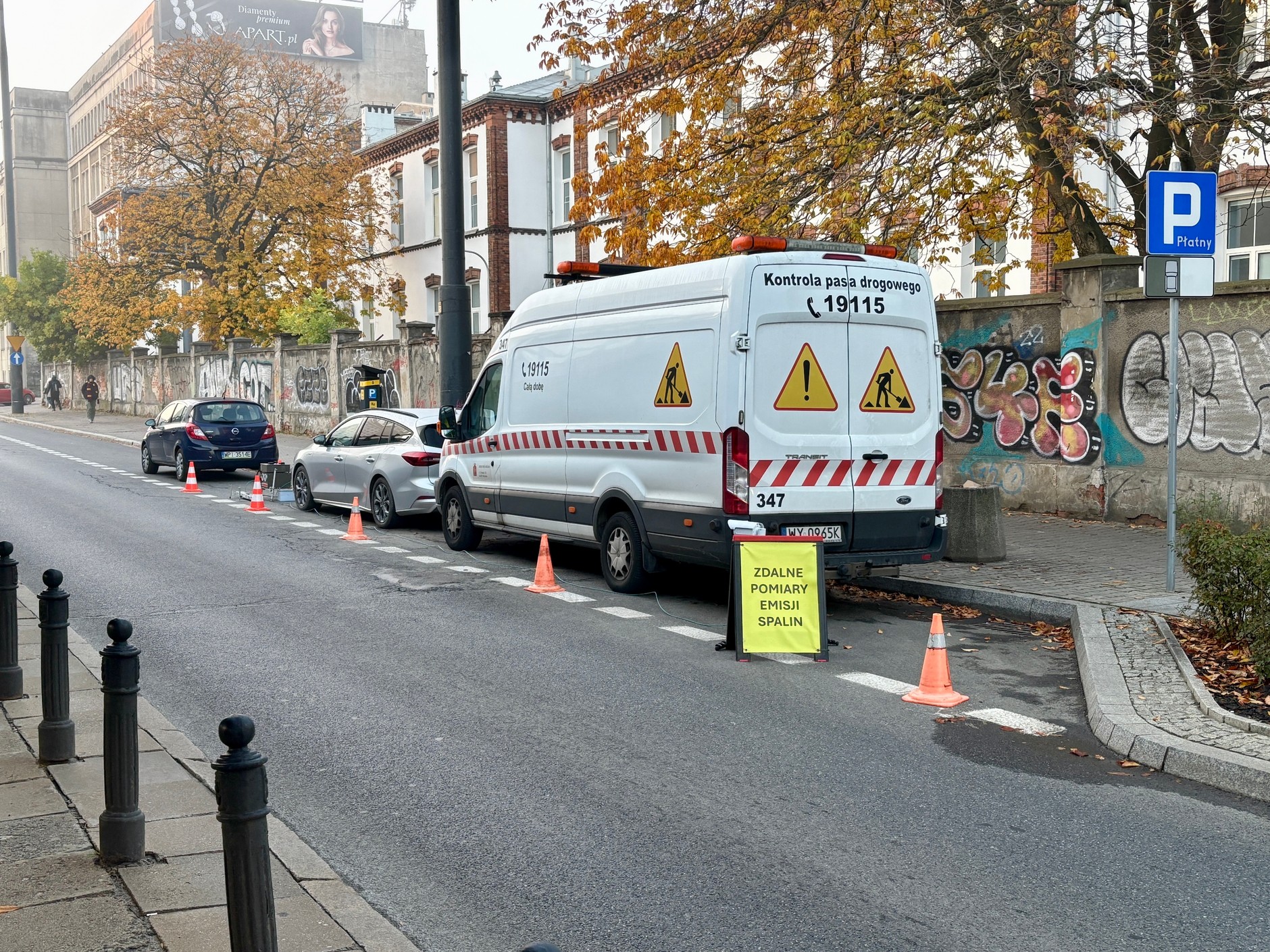 Zdalne pomiary emisji spalin