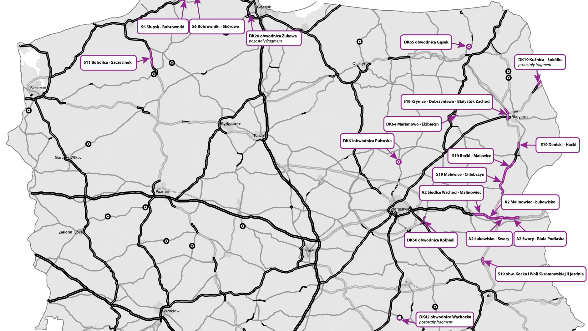 Nowe drogi w Polsce w 2026 r. Te odcinki zostaną otwarte - mapa