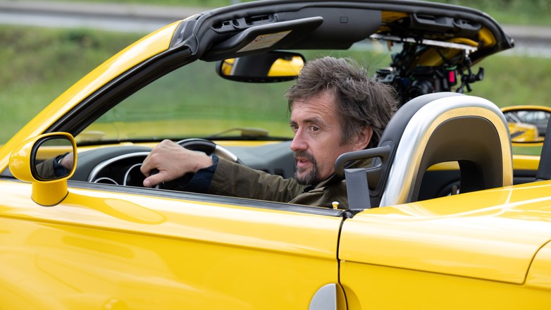 Richard Hammond podczas kręcenia The Grand Tour: Eurocrash