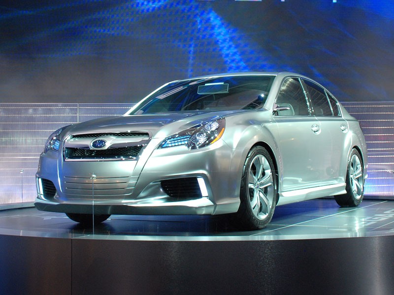 Detroit 2009: Subaru Legacy Concept – zapowiedź nowej generacji