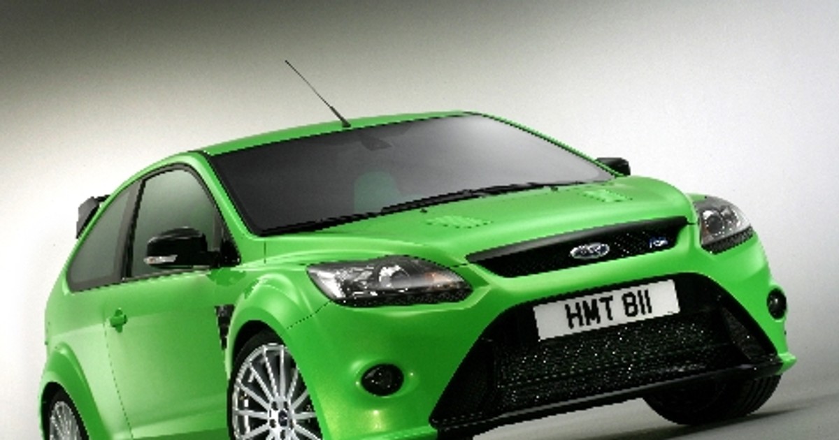 Ford Focus RS  - "Zielona bestia" pojawi się na Rajdzie Wielkiej Brytanii