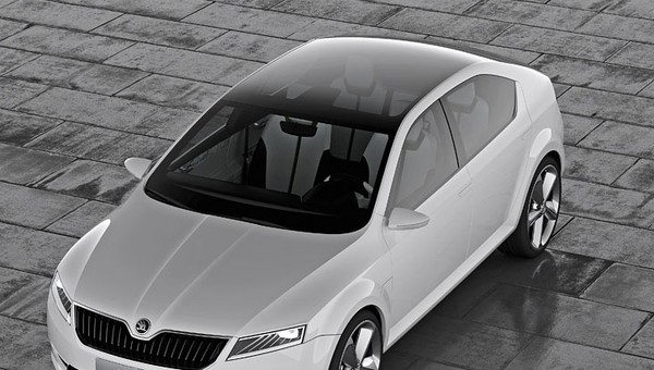 Škoda z nowym modelem i logo