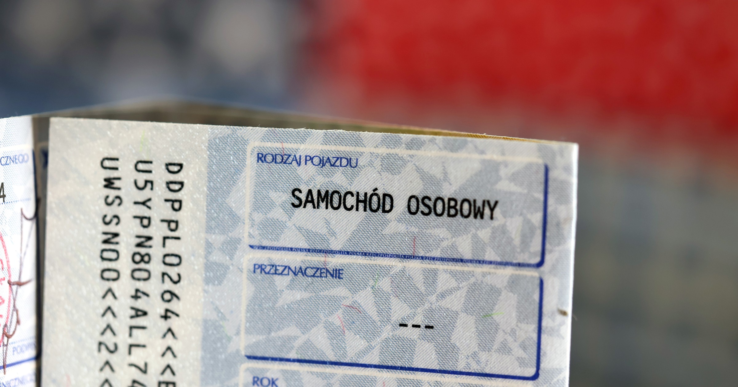 Dowód rejestracyjny