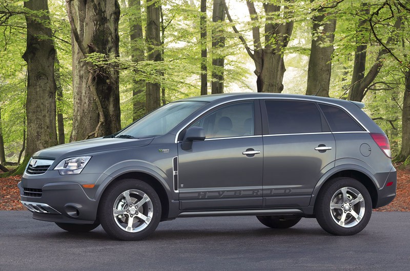 Saturn Vue Green Line 2 Mode Hybrid – zużycie mniejsze o połowę