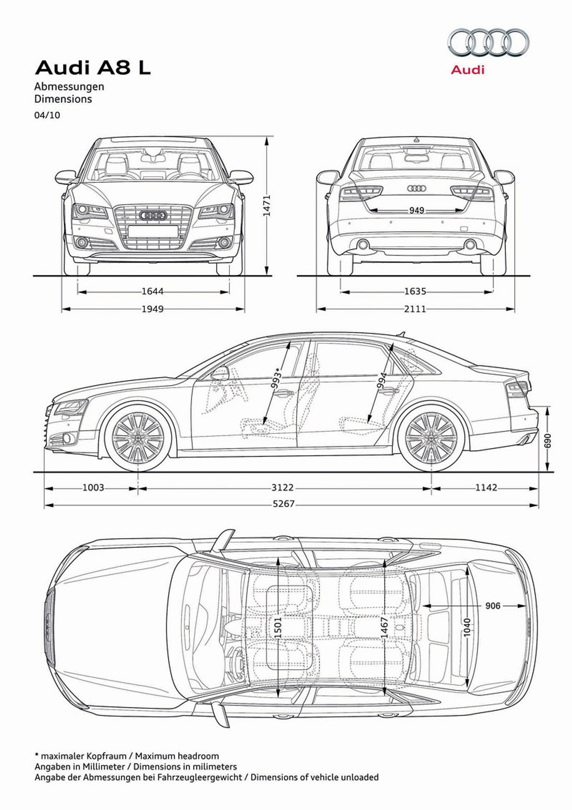 Pekin 2010: Audi A8 L W12 quattro – 500 KM i większy komfort dla Chińczyków