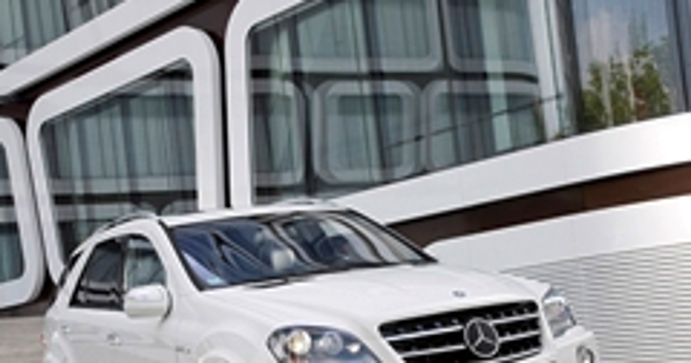 Mercedes ML63 AMG po minimalnym liftingu