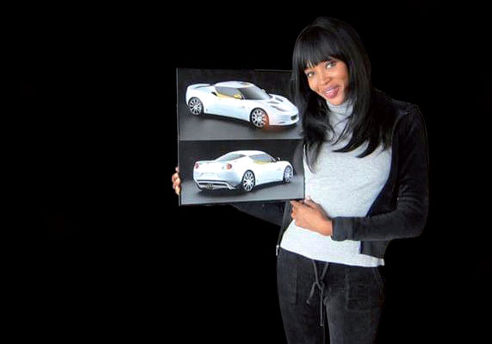 Naomi Campbell i Lotus Evora pomagają Haiti