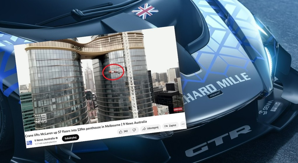 McLaren Senna GTR trafił do salonu milionera na 57. piętrze