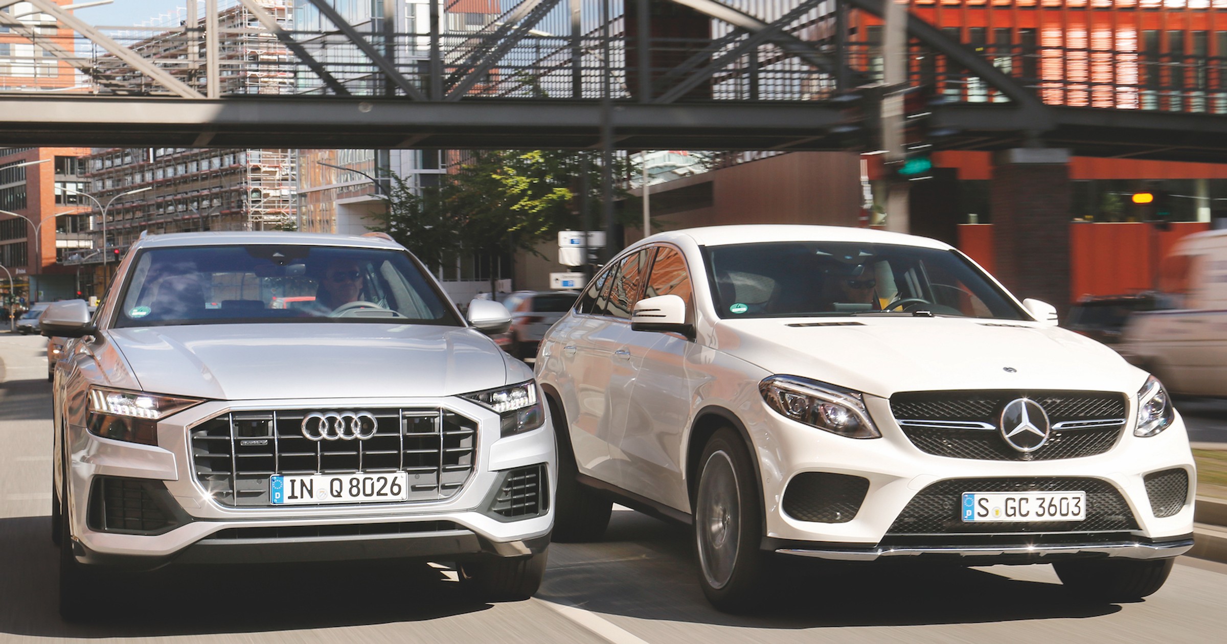 Audi Q8 kontra Mercedes GLE Coupe