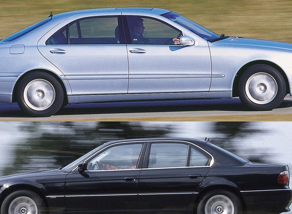 BMW 740d kontra Mercedes S 400 CDI: ostrożność bardzo wskazana
