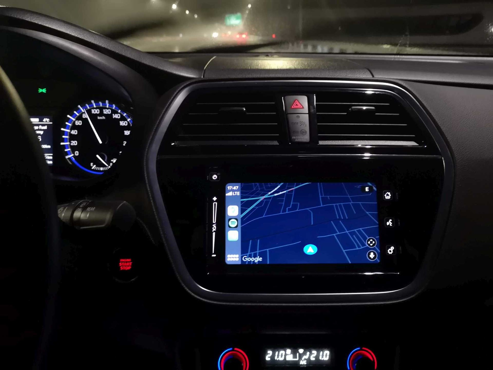 Test nawigacji na południowej obwodnicy Warszawy - Google Maps