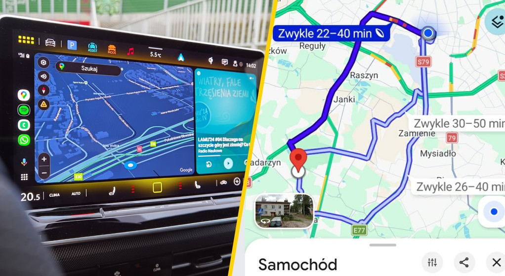 Trzy funkcje Google Maps