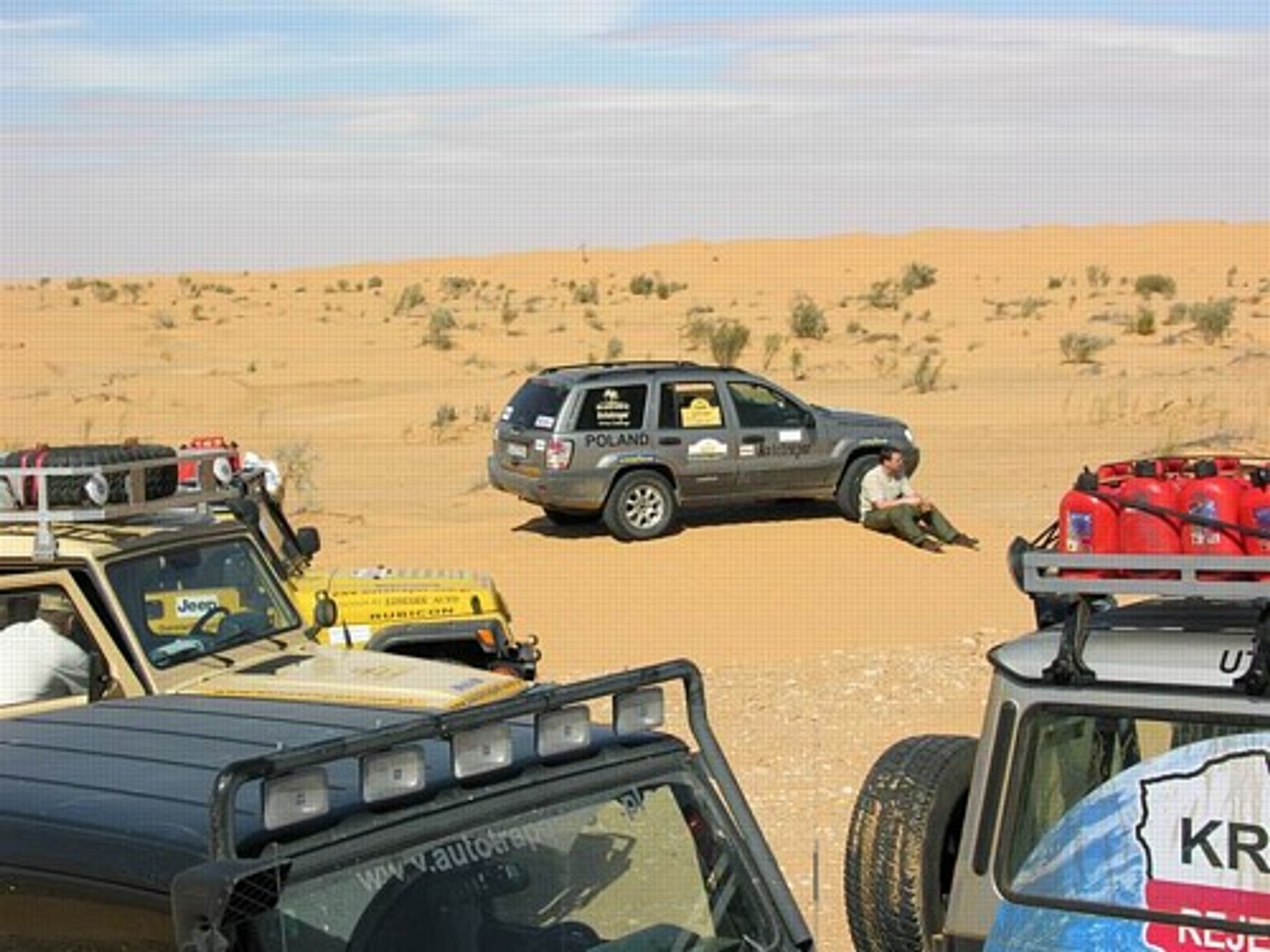 Mistrz 4x4 na piaskach Sahary