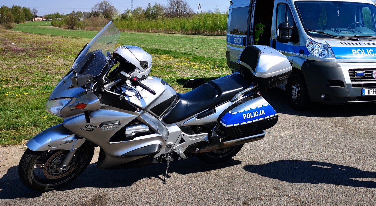 Ostrzegł motocyklistę przed radarem. Nie usiądzie za kółkiem przez długi czas