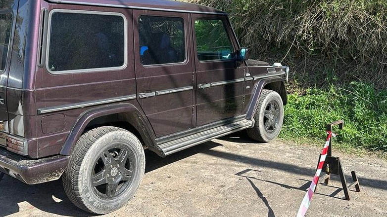 Napromieniowany samochód przy granicy z Polską