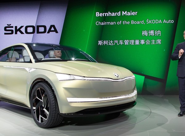 Pierwsza elektryczna Skoda: koncept Vision E