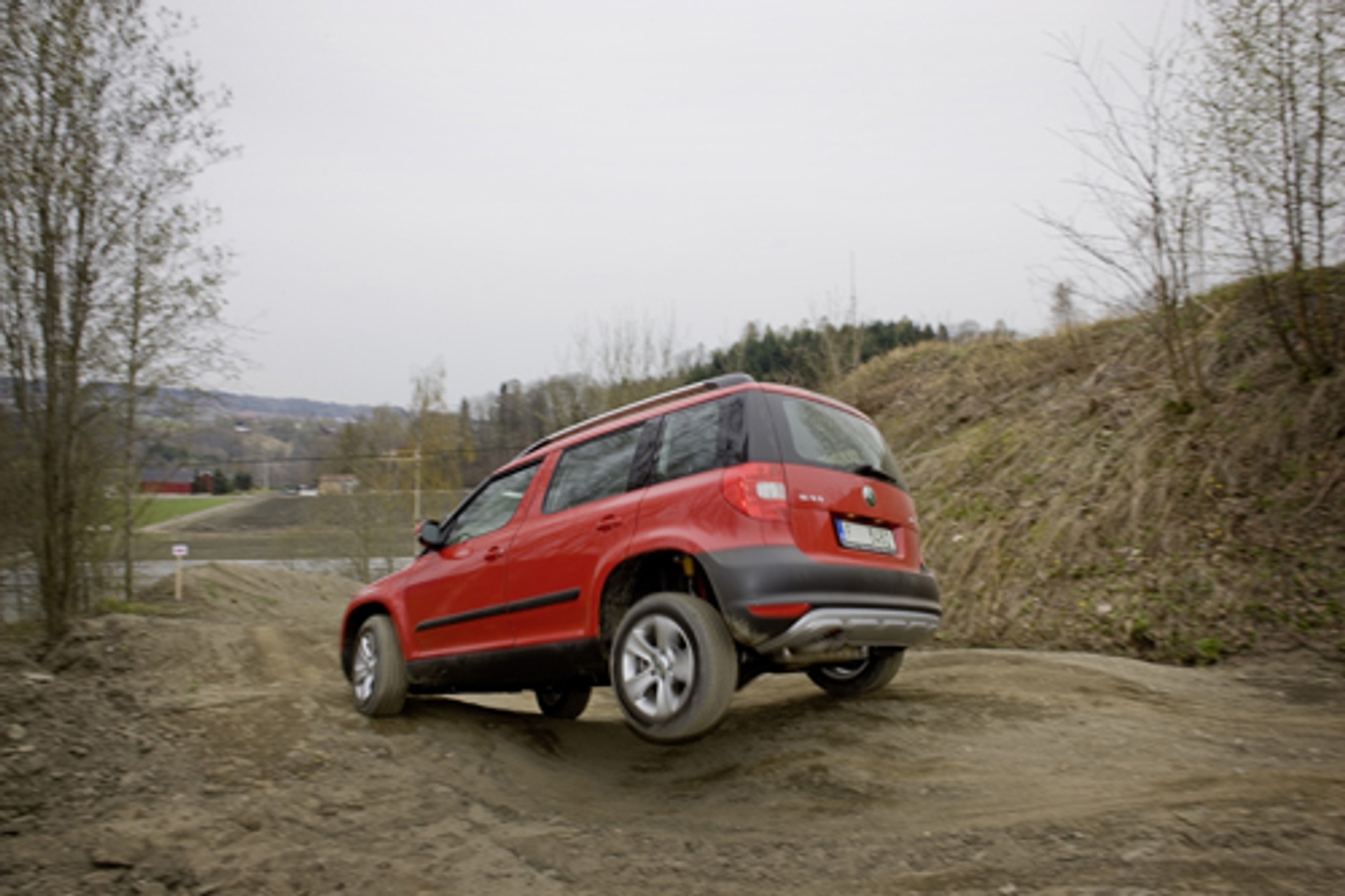 Skoda Yeti - pierwsza  próba w terenie