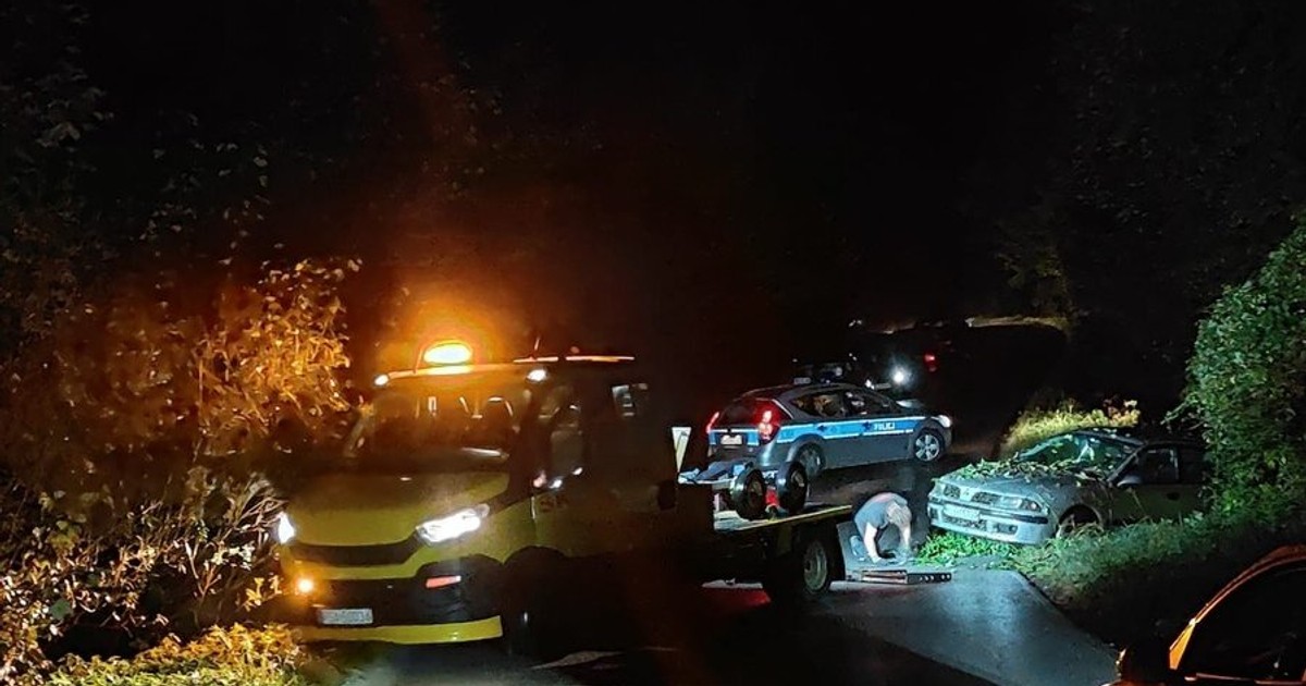 Kierowca wjechał do rowu. Policjanci szybko zweryfikowali przyczynę