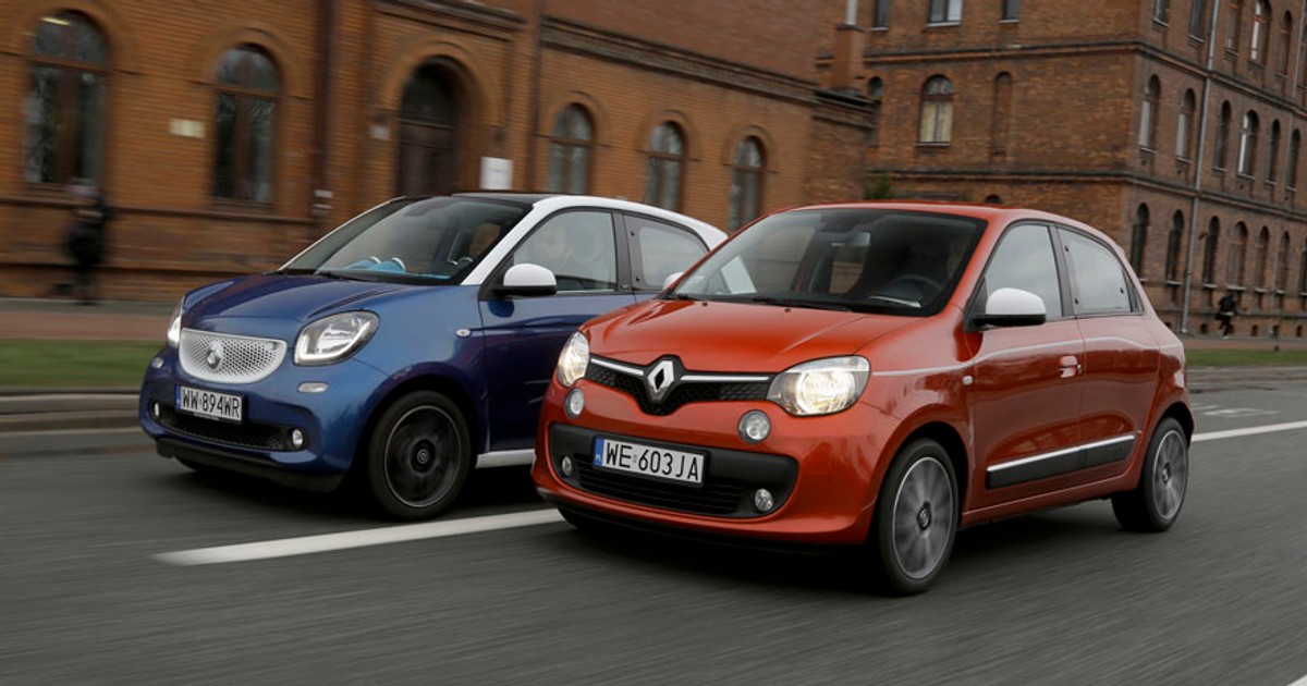 Zwinne bliźniaki - Smart Forfour kontra Renault Twingo