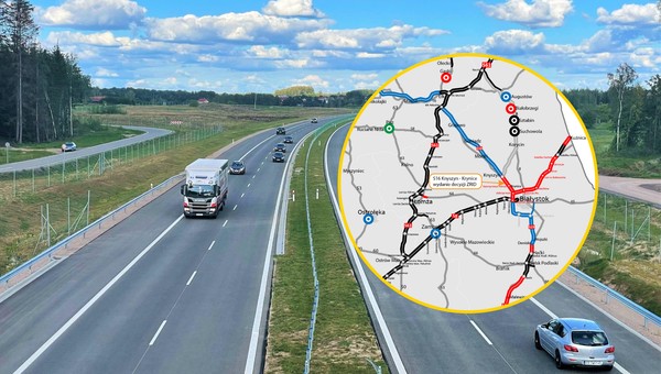 Rozpoczyna się budowa drogi S16 Knyszyn–Krynice