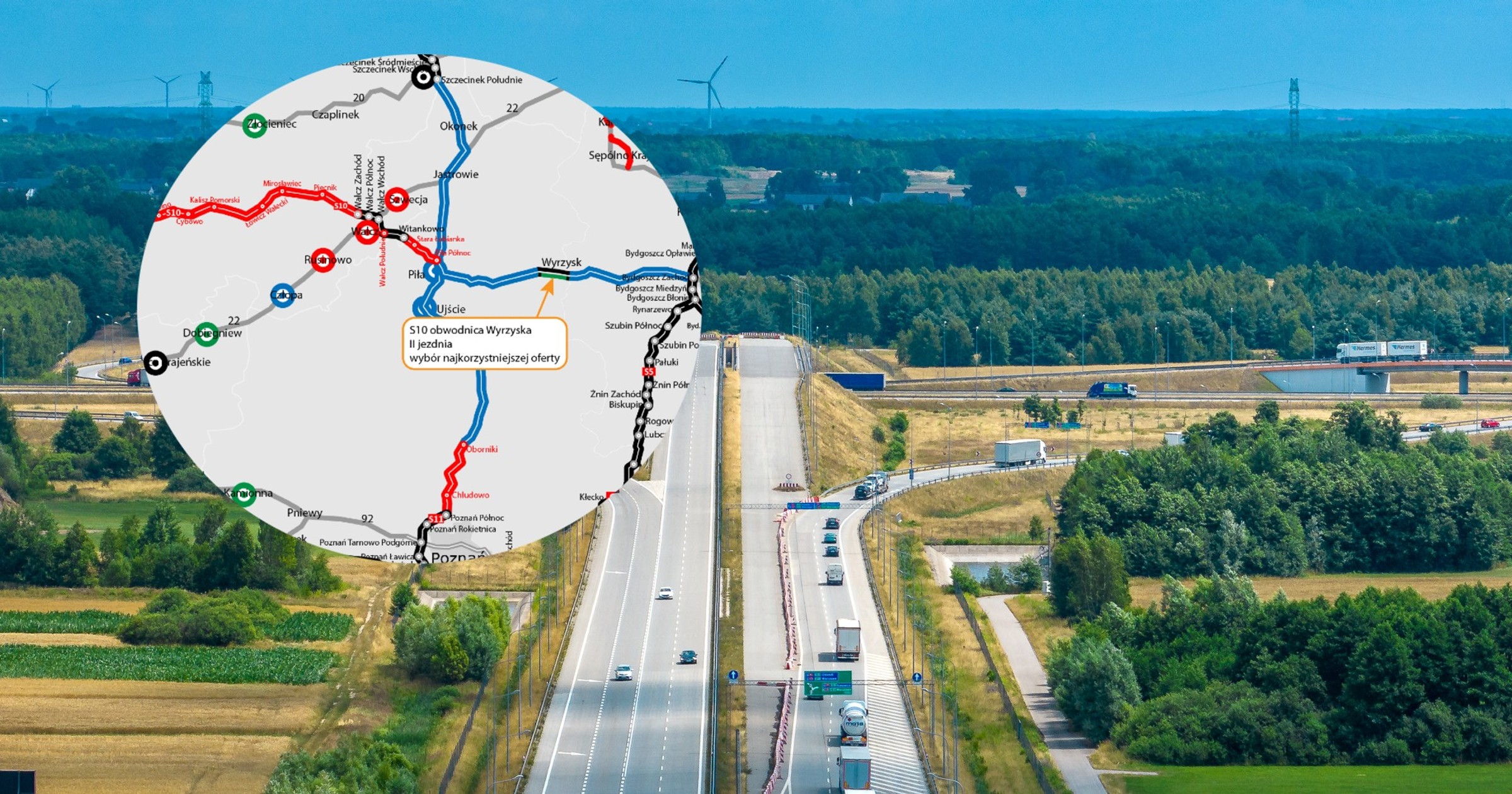 Droga S10 obwodnica Wyrzyska