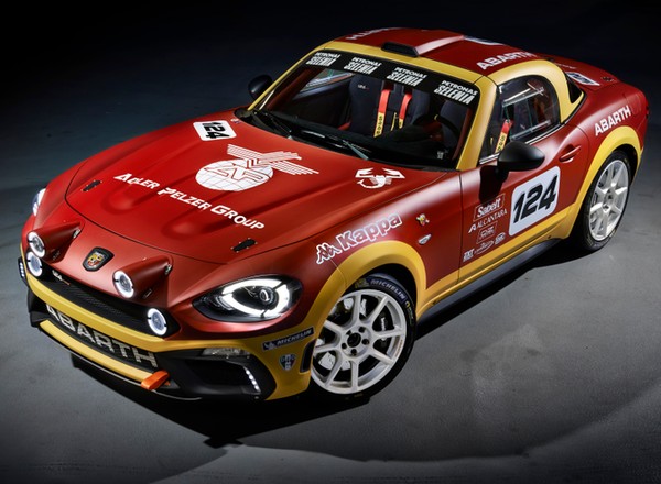 Abarth 124 spider - rajdowka na sezon 2017