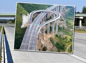 Dziwna pętla na chińskiej autostradzie – do czego służy?