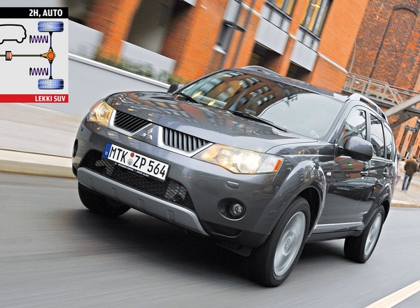 Wygodny, ale mało dzielny w terenie: używany Mitsubishi Outlander II
