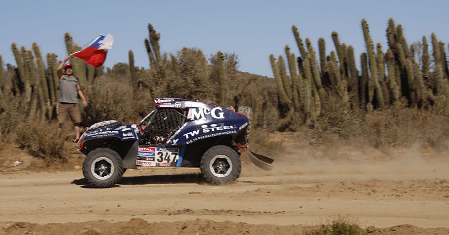 Rajd Dakar 2010: Przygoński już 8, Sonik broni honoru (12. etap na żywo, wyniki, foto)